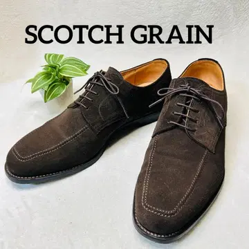 SCOTCH GRAIN 스코치 그레인 스웨이드 다크 브라운 27cm