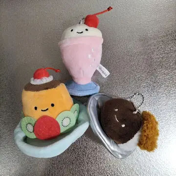 닛코리노 순수다방 봉제인형 4 프라이스 전 3종 컴플리트