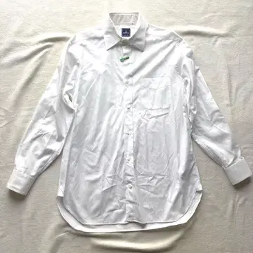 빔즈F 포플린 드레스 셔츠 화이트 41-16 새상품급 클리닝 완료