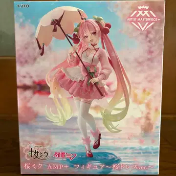 TAITO 벚꽃 미쿠 AMP+ 피규어 벚꽃 드레스ver.