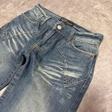 90s 블루진 y2k 오니히게 오니 형 허니컴