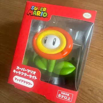 미사용품 슈퍼 마리오 파이어플라워 캐릭터 라이트