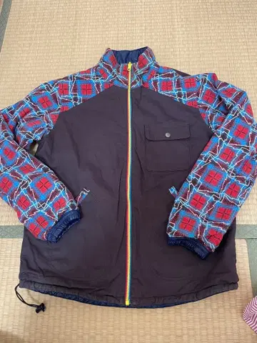 90년대s 카미나리 자켓 doarat 리버서블