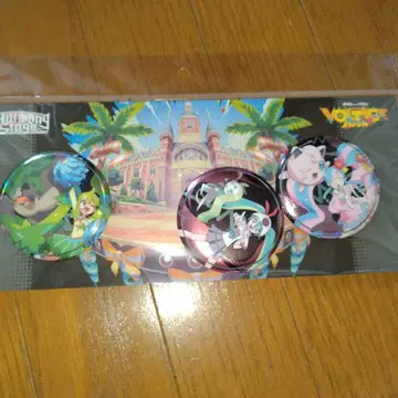 하츠네 미쿠 포켓몬 포켓몬 센터 콜라보 캐릭터 캔뱃지 3개 세트