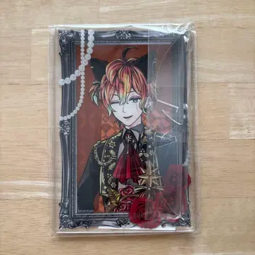 악마 집사와 검은 고양이 아쿠네코 난자 클리어 카드 아크릴 보드 테디