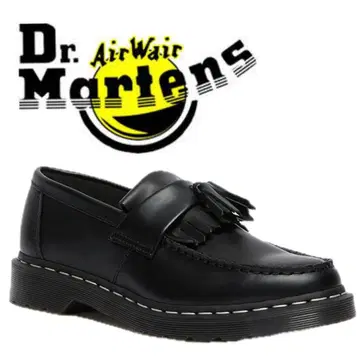 닥터 마틴 [일본 한정판] ADRIAN 화이트 스티치 로퍼
