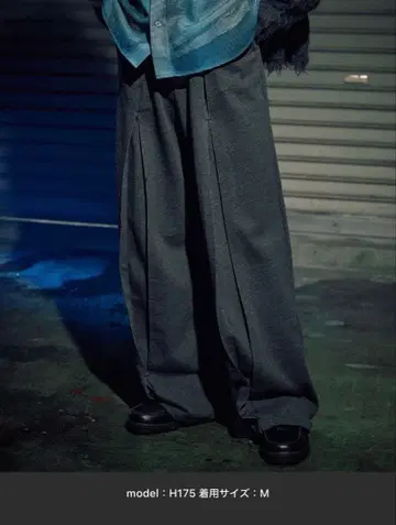 casper john 턱 스웨트 팬츠 차콜 그레이 M 사이즈