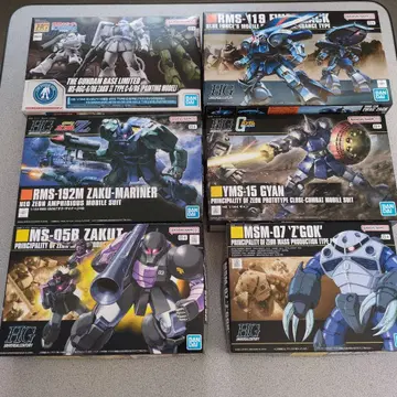 HG 건담 프라모델 1/144 자쿠 걍 세트