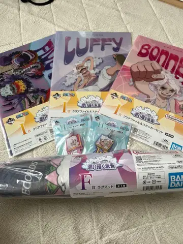 제일복권 원피스 그려나갈 미래 F상 러그 매트 외 5점