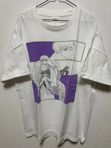 이누야샤 빌리지 뱅가드 한정판 셋쇼마루 T셔츠 XL 사이즈