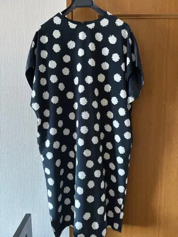 DIRECTOIRE 도트 무늬 반팔 원피스 38