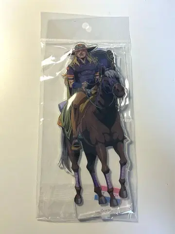 더 죠죠 월드 아크릴 스탠드 자이로 체펠리