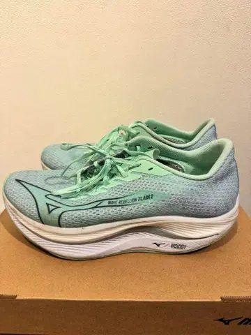 미즈노 웨이브 레벨리온 플래시 2 러닝화