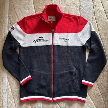 Pepe jeans x Red bull racing 니트 자켓