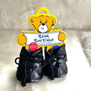 [ 미사용 새상품 ] 빌드베어 봉제 인형 신발 아이스 스케이트 신발 블랙