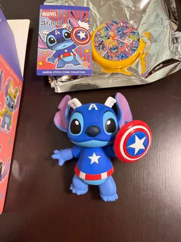 MARVEL 스티치 코스비 컬렉션 캡틴 아메리카
