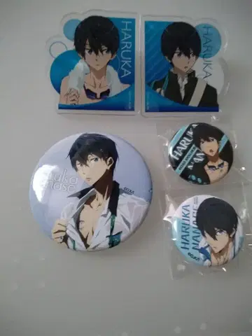 Free! 나나세 하루카 캔 배지 아크릴 배지