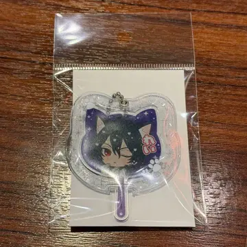 앙스타 난자 난자타운 미니 부채 키링 사쿠마 레이