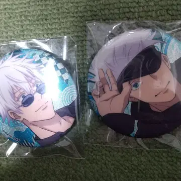 주술회전 고죠 사토루 [라메키라 배지] 2개 새상품, 미사용품입니다.