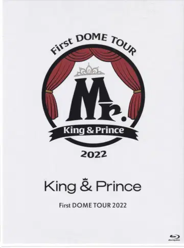King&Prince Blu-ray 초회 한정판 Mr.