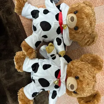 유니베어 소 코스튬 2개