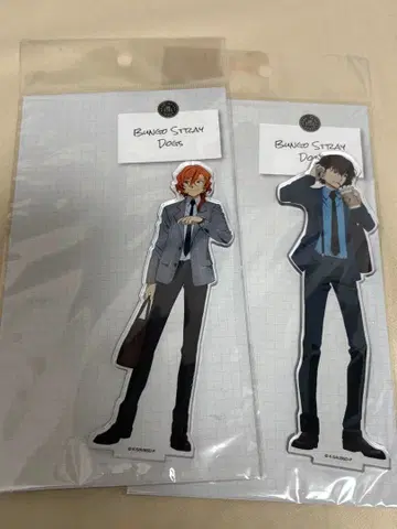 문호 스트레이독스 다자이 오사무 나카하라 츄야 아크릴 스탠드