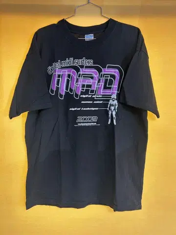 THE MAD CAPSULE MARKETS 머드 새상품 투어 T 블랙 L