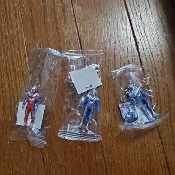 울트라 소프트 비닐 시리즈 미니어처 스윙 마스코트 3개