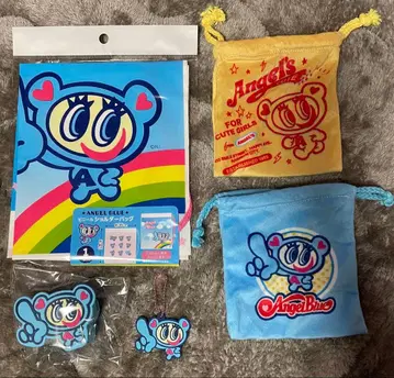 엔젤 블루 나카무라 군 가챠가챠 복조리 러버 마스코트 파우치