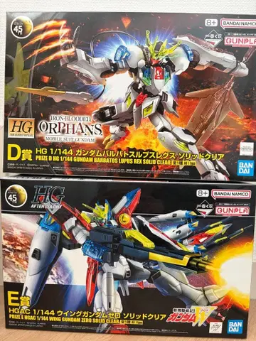 건담 프라모델 제일복권 HG 1/144 건담 발바토스 & 윙 제로