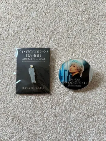 Da-iCE 와다 하야테 핀 배지