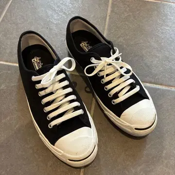 Jack Purcell 블랙 컨버스 잭퍼셀 28cm 블랙