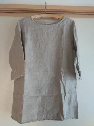 fog linen work 베이지 튜닉