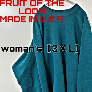 FY-9 FRUIT OF THE LOOM 3XL 여성용 맨투맨