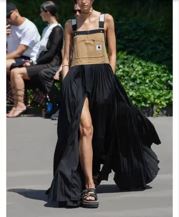 새상품 sacai x Carhartt WIP 원피스 드레스 스커트