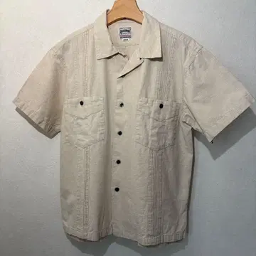 HOUSTON 쿠바 셔츠 M 베이지