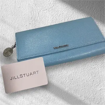 [컨디션 최상] 질스튜어트 JILLSTUART 장지갑 스카이블루 색상