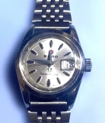 70s 레어 RADO 그린 호스 스위스산 작동 양호 관리 완료