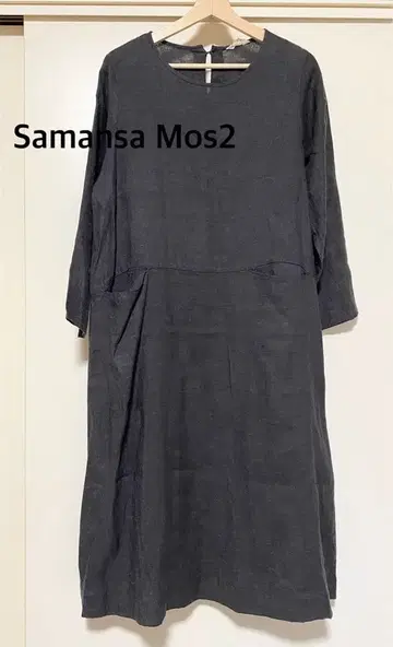 Samansa Mos2 사만사 모스모스 롱 원피스 린넨 100 F