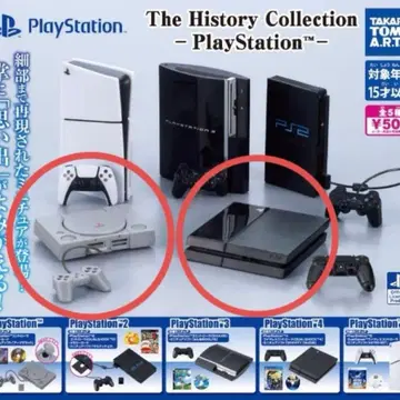 PlayStation 초대 프레스테 프레스테4 미니어처 가챠 2종 세트