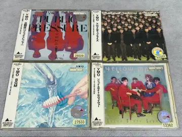YMO 앨범 CD 4개 세트 사카모토 류이치 호소노 하루오미
