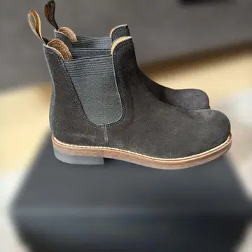 미사용 새상품 롤링 더블 트리오 스탠 블랙 오일 스웨이드