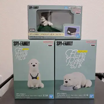 SPY x FAMILY Fluffy Puffy 피규어 3체 세트