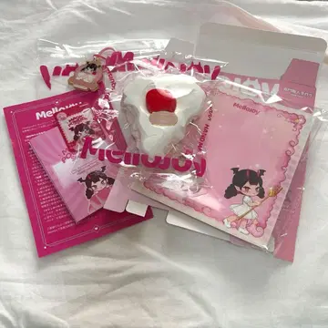 mellojoy 딸기 쇼트 케이크 슬라이스 메로조이 스퀴즈