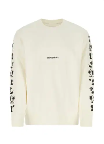 지방시 스웨트 셔츠 아이보리 화이트 L