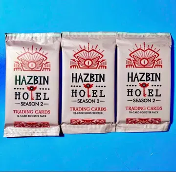 해즈빈 호텔 트레이딩 카드 S2 2nd EDITION 미개봉 3점 h08