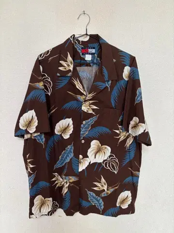 TOMMY 패션 하와이안 셔츠 XL 사이즈