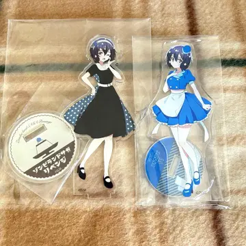 좀비랜드 사가 미즈노 아이 아크릴 스탠드 카페 레트로