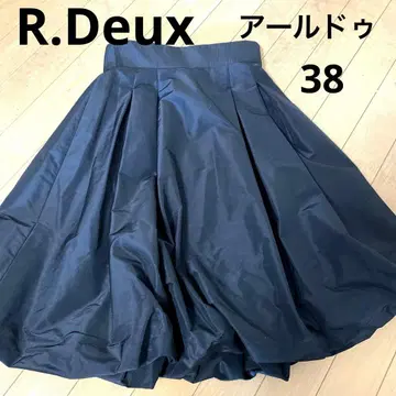 [ R.Deux ( 아르두 ) ] 벌룬 스커트 38 블랙