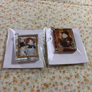 빨강머리 백설공주 원화전 화이트 오비 아크릴 키링